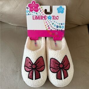 Brand new Limited Too slippers